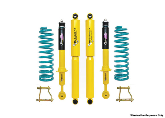 Dobinsons 1.5" Suspension Kit for Nissan X-Terra 2005-on With Extended Rear Shackles - DSSKIT94ERS - DSSKIT94ERS