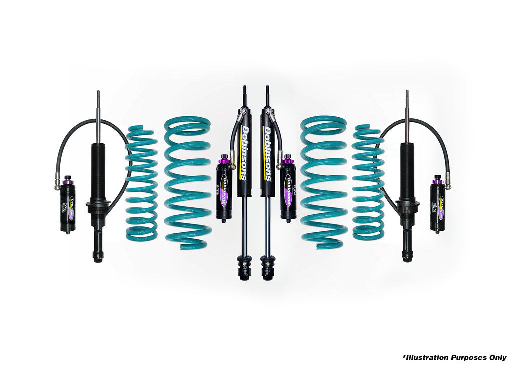 Dobinsons 1" to 3.5" MRR 3-Way Adjustable Lift Kit Toyota LandCruiser Prado 150 2010-22 - DSSKITMRA02 - DSSKITMRA02