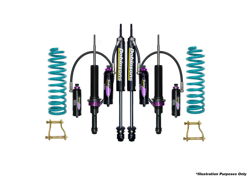 Dobinsons 2-2.5" MRR 3-Way Adjustable Extended Travel Suspension Kit for Nissan X-Terra 2005-on - DSSKITMRA94EXT - DSSKITMRA94EXT