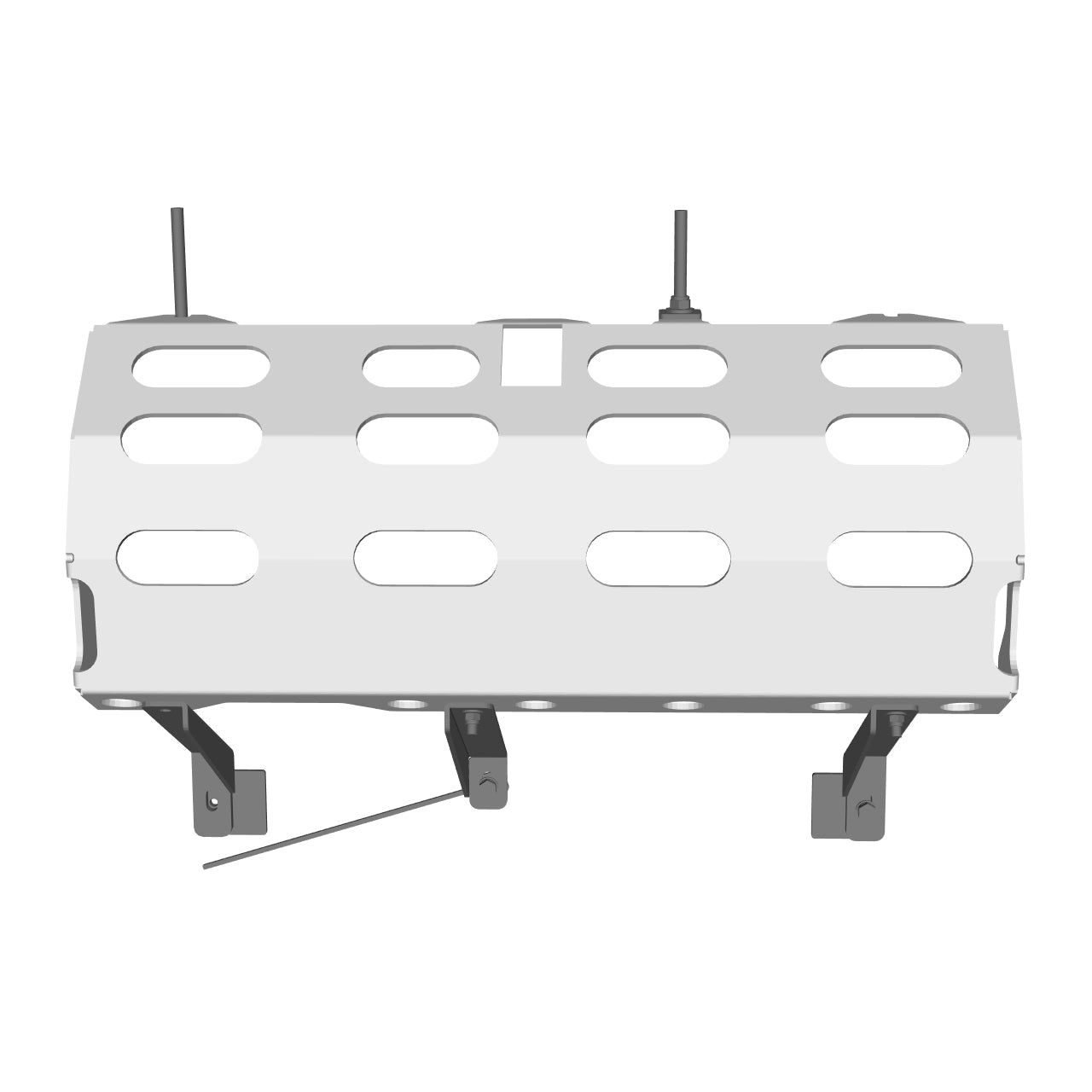 Jeep Wrangler JK - LWB/SWB Exhaust Skid Plate