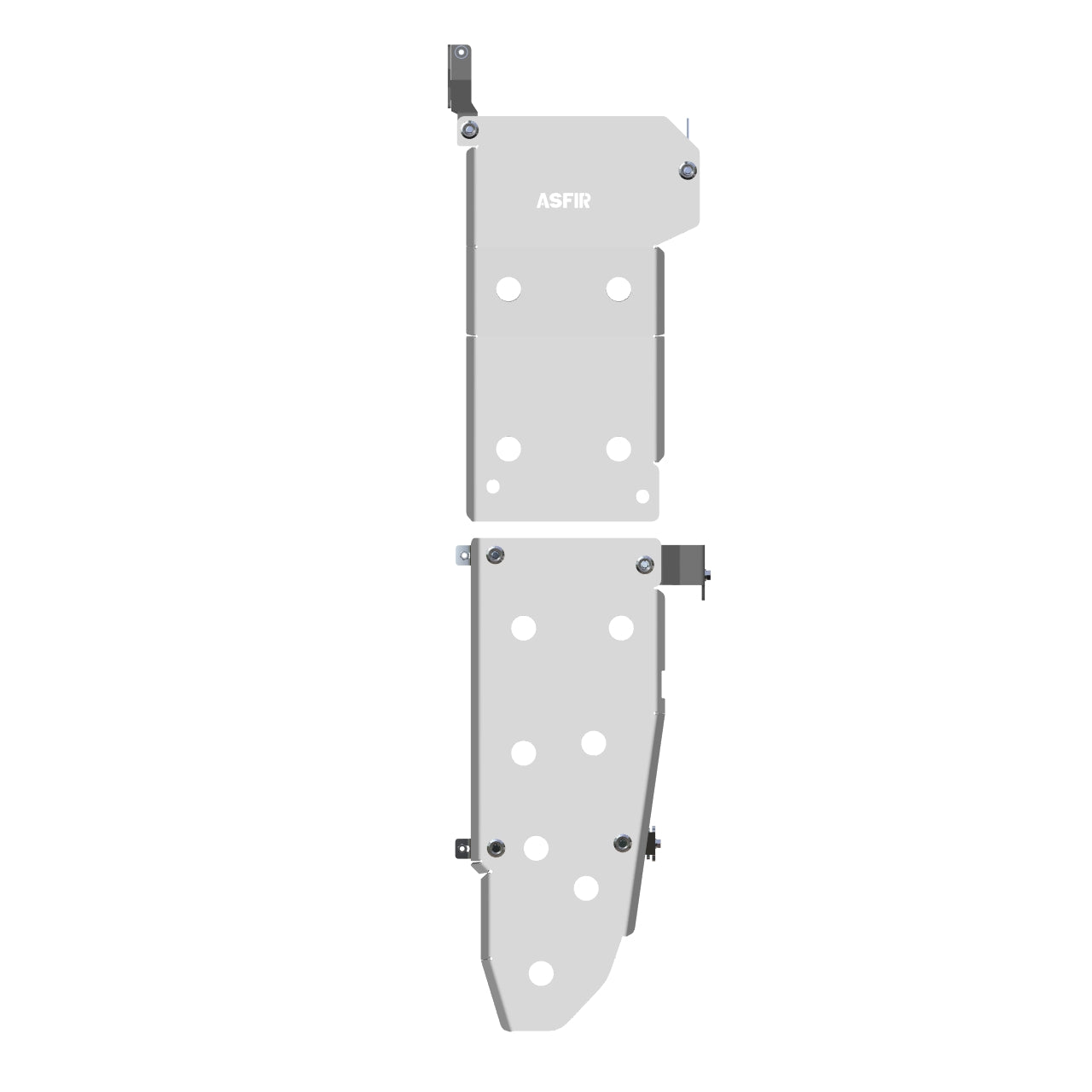 RAM 2500 Fuel Tank Skid Plate | SWB | Double Cab | with Rear Coil Springs