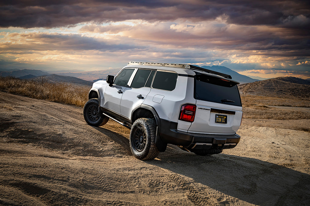 2024-2025 Toyota Land Cruiser 250 Series/2024-2025 Lexus GX550 0-3 Inch Lift Passenger Side Rear V.S. 2.0 Aluminum Series Shock Absorber Remote Reservoir Icon Vehicle Dynamics