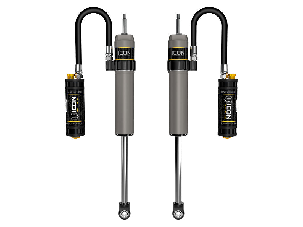 1996-2002 Toyota 4Runner 0-2 Inch Lift Rear V.S. 2.5 Aluminum Series Shock Absorbers Remote Reservoir W/ CDCV Pair Icon Vehicle Dynamics
