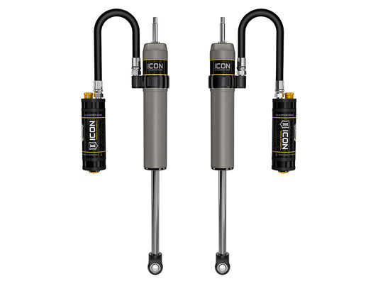 1996-2002 Toyota 4Runner 0-2 Inch Lift Rear V.S. 2.5 Aluminum Series Shock Absorbers Remote Reservoir W/ CDCV Pair Icon Vehicle Dynamics