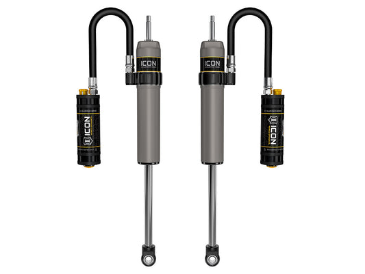 1991-2007 Toyota Land Cruiser 80/100 Series 4-6 Inch Lift Rear V.S. 2.5 Aluminum Series Shock Absorbers Remote Reservoir W/ CDCV Pair Icon Vehicle Dynamics