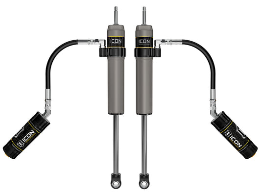 2024-2025 Toyota Tacoma 0-1 Inch Lift Rear V.S. 2.5 Aluminum Series Shock Absorbers Remote Reservoir Pair Icon Vehicle Dynamics