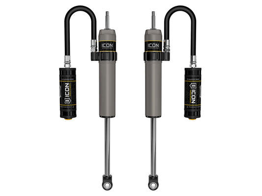 2022-2024 Toyota Tundra 3-3.5 Inch Lift Rear V.S. 2.5 Aluminum Series Shock Absorbers Remote Reservoir Pair Icon Vehicle Dynamics