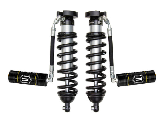 1996-2004 Toyota Tacoma 0-3 Inch Lift Front V.S. 2.5 Series Coilover Kit Extended Travel Remote Reservoir Icon Vehicle Dynamics
