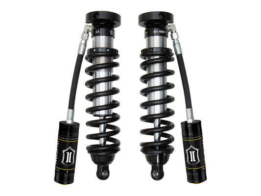 1996-2002 Toyota 4Runner 0-3 Inch Lift Front V.S. 2.5 Series Coilover Kit Extended Travel Remote Reservoir Icon Vehicle Dynamics