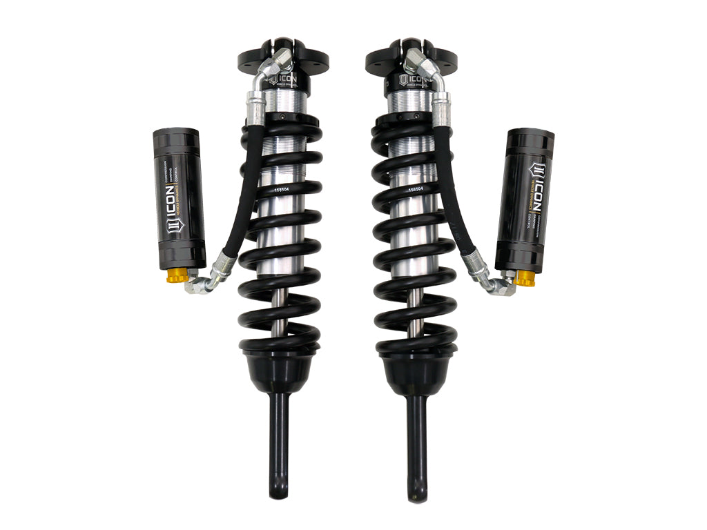 2005-2023 Toyota Tacoma 2.5 Vs Remote Reservoir W/ CDCV Coilover Kit For Pro Comp 6 Inch Lift 700 Lbs/In Coils Icon Vehicle Dynamics