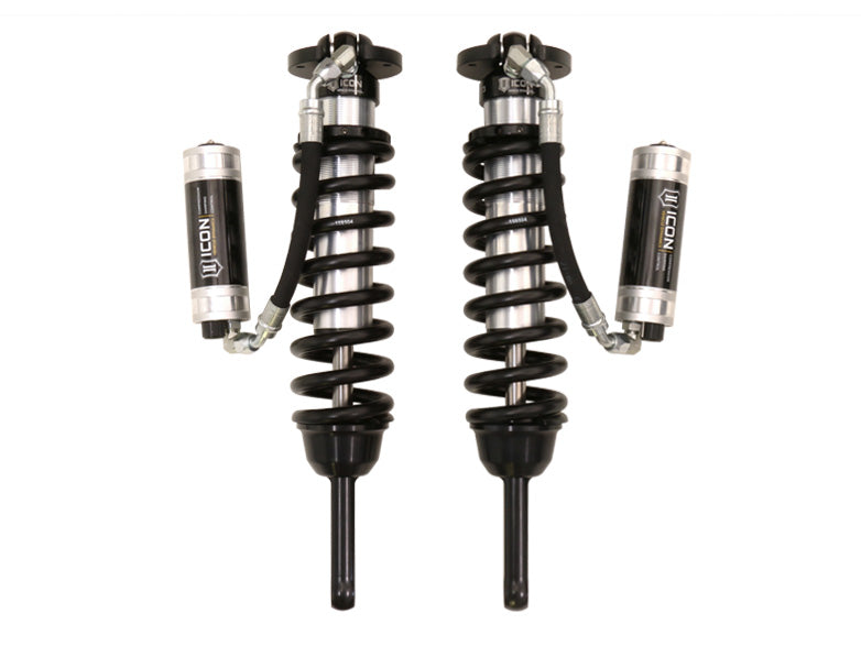 2010-2024 Toyota 4Runner 2010-2014 FJ Cruiser 2010-2023 Lexus GX460 0-3.5 Inch Lift V.S. 2.5 Series Extended Travel Coilover Kit Remote Reservoir W CDCV Icon Vehicle Dynamics