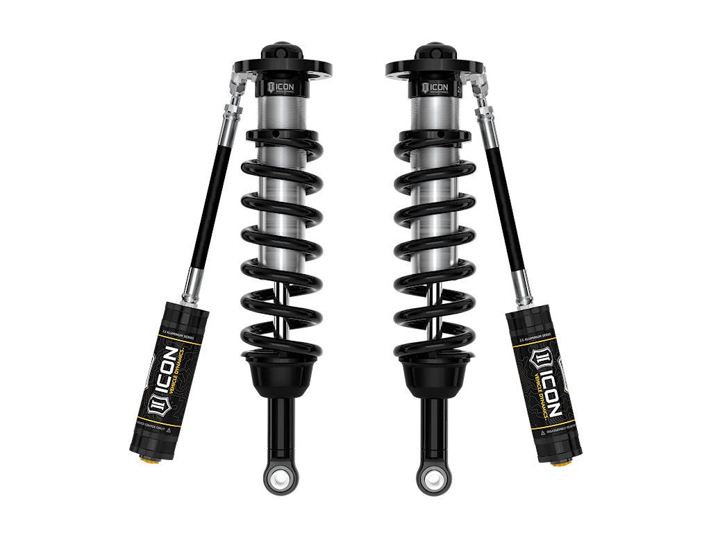 2025 Toyota 4Runner 4WD 1.25-3 Inch Lift Front 2.5 Series Coilover Kit Remote Reservoir ,  07-09 FJ Cruiser 03-09 4Runner 03-09 GX 2.5 VS IR Coilover Kit Icon Vehicle Dynamics
