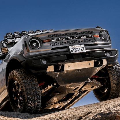 Ford Bronco Front Skid Plate | for OE Plastic Bumper