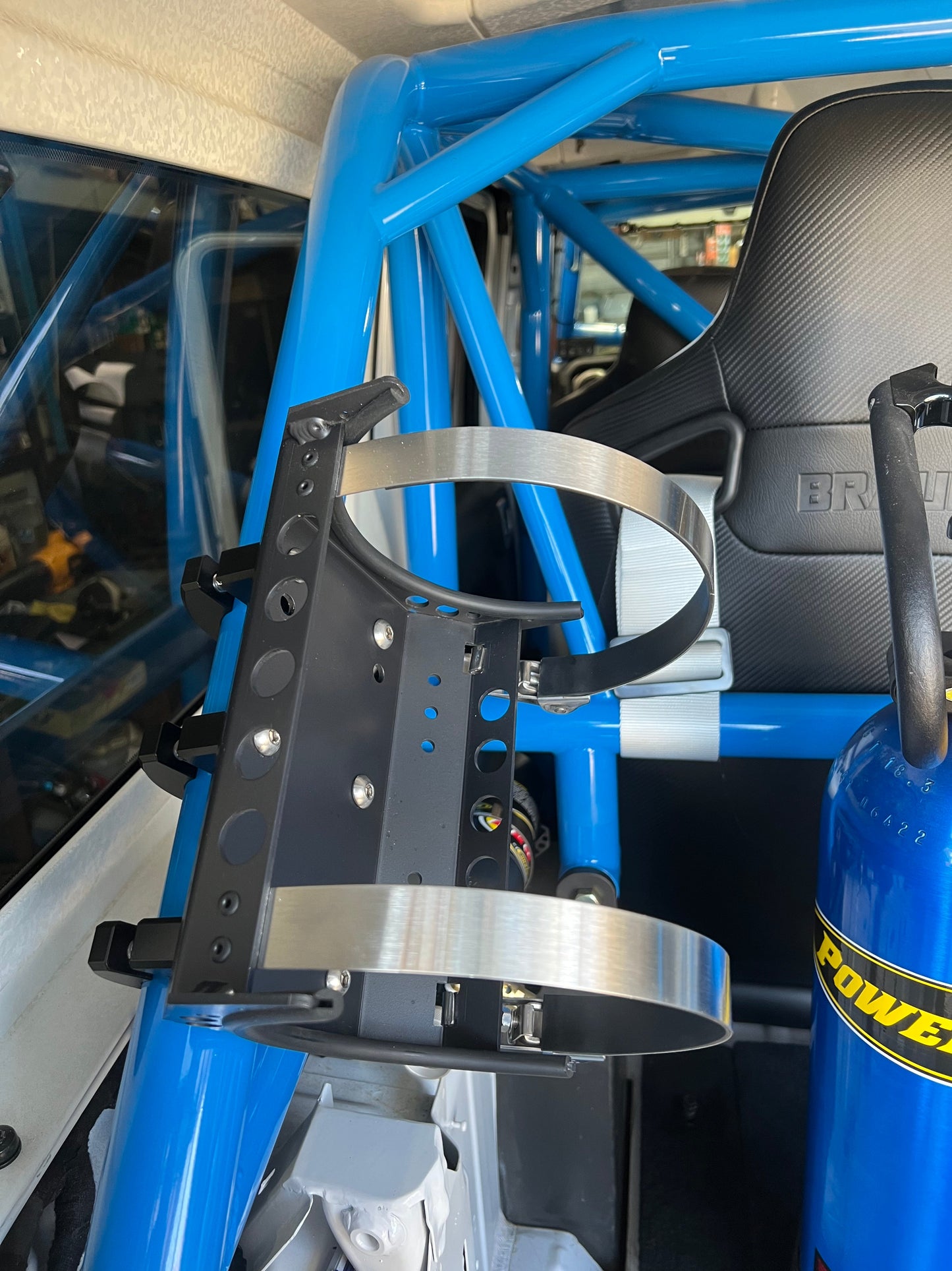 CO2 Tank COMP2 Bracket 10 lb. 15 lb. 6.9 in. Diameter Power Tank