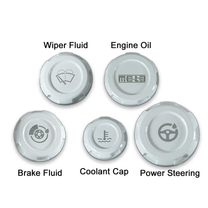 MeLe x Billetworkz Subaru Engine Bay Cap Set For 2015+ WRX And 2015-2021 STI