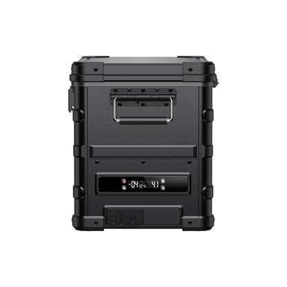 APL35 Dual Zone Aluminum Black Fridge | ICECO | 35 LT