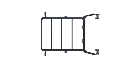 FORTIS Cab Roof Rack (Gladiator 2022+)