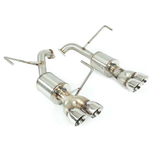 Nameless Performance Axleback Exhaust - 2022+ Subaru WRX - 5" Muffler - 3" Double Wall Tips