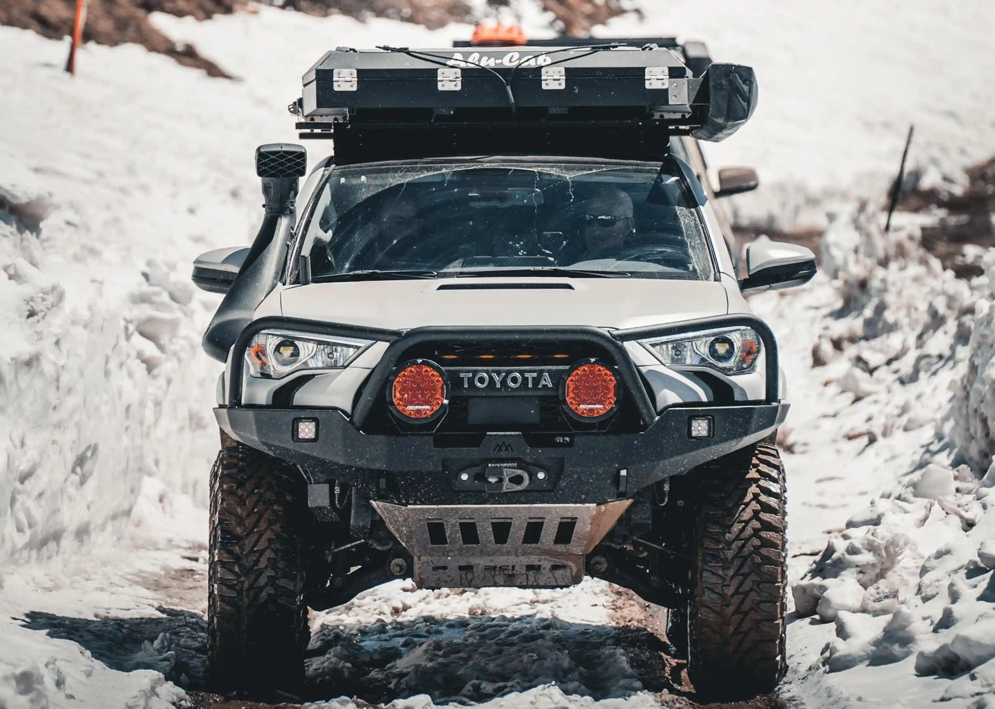 Hi-Lite Overland Toyota 4Runner Front Bumper 5th Gen (2010-2024) [Bull Bar]