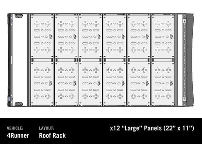 DRIFTR Toyota 5th Gen 4Runner Roof Rack (2010-2024)