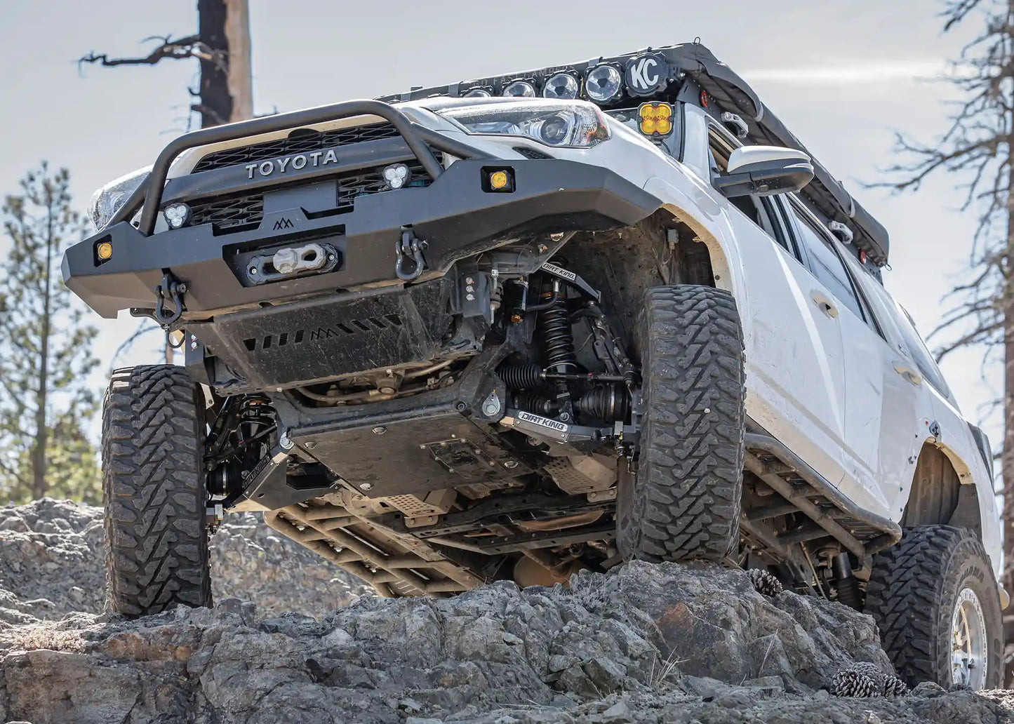 Hi-Lite Overland Toyota 4Runner Front Bumper 5th Gen (2010-2024) [PreRunner Bull Bar]