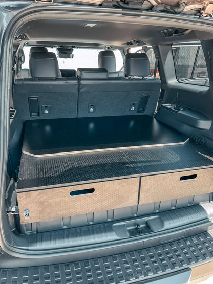Land Cruiser 250 Dual Drawer Storage PreCut Kit - 2 Options