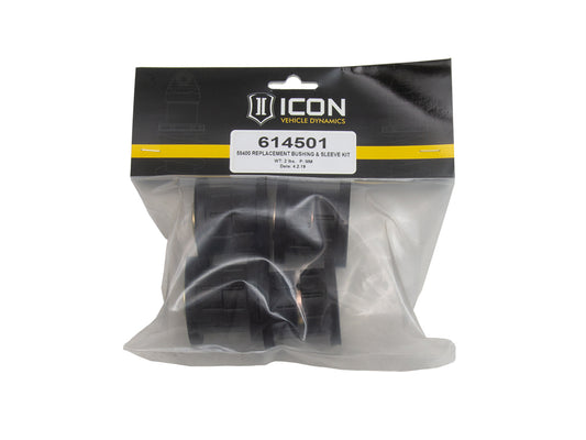 58400 Replacement Bushing And Sleeve Kit Icon Vehicle Dynamics