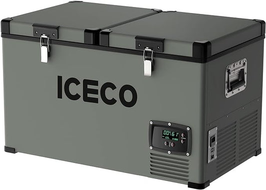 VL60 Dual Zone Metal Freezer with Cover | ICECO | 60LT