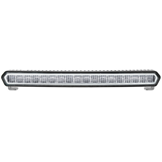 20 Inch LED Light Bar Black W/White Halo Off Road SR-L Series Rigid Industries