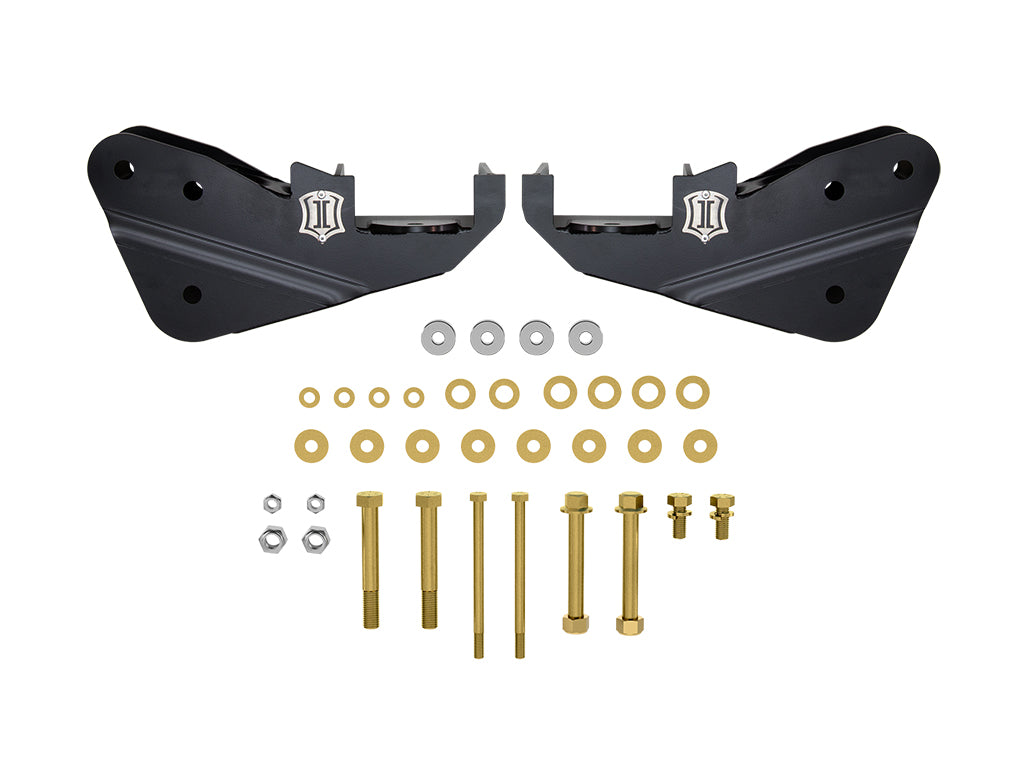 2023-2025 Ford F-250/F-350 Super Duty 4WD Radius Arm Drop Kit Icon Vehicle Dynamics