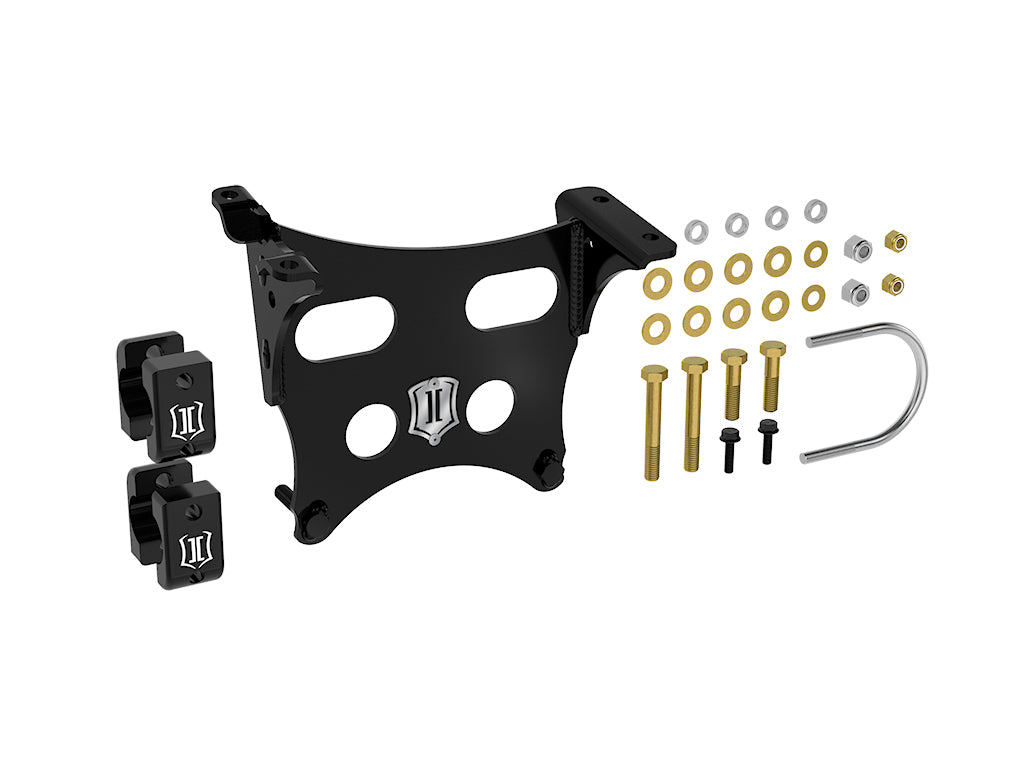 2023-2025 Ford F-250/F-350 Super Duty Dual Steering Stabilizer Bracket Kit Icon Vehicle Dynamics