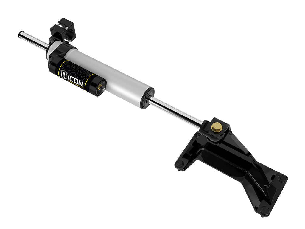 2005-2024 Ford F-450/F-550 Super Duty 2.5 Piggyback Centerline Steering Stabilizer Kit Icon Vehicle Dynamics