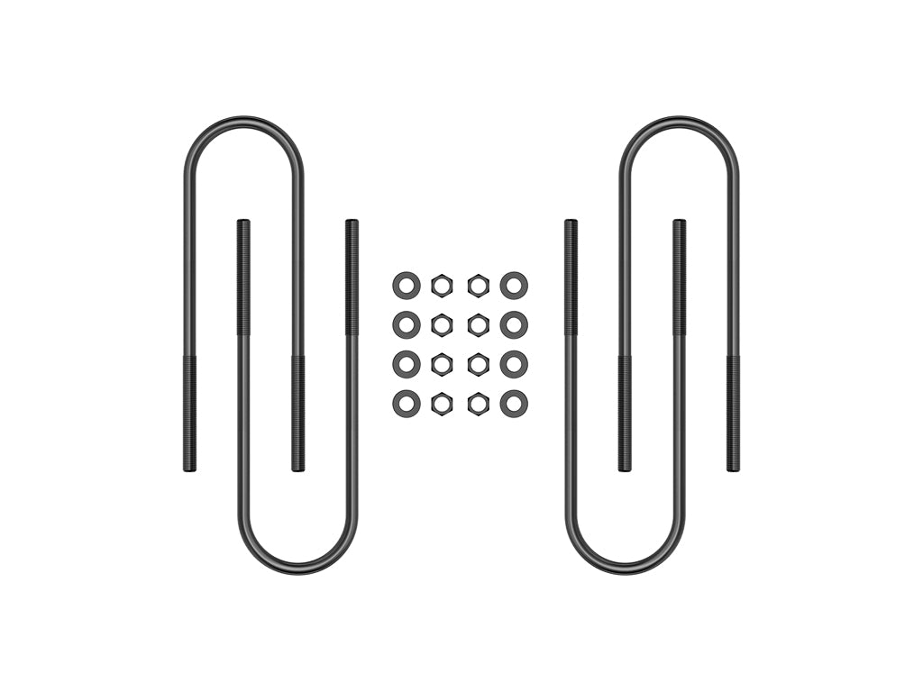 2011-2025 Ford F-250/F-350 Super Duty Rear 15 Inch U-Bolt Kit Icon Vehicle Dynamics