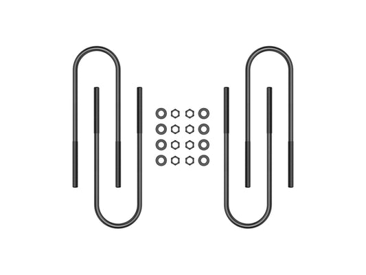 2011-2025 Ford F-250/F-350 Super Duty Rear 15 Inch U-Bolt Kit Icon Vehicle Dynamics