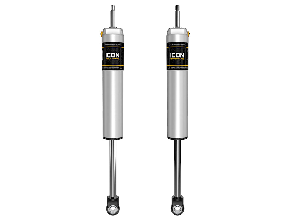 2005-2022 Ford F-250/F-350 Super Duty 4WD 4.5 Inch Lift Front V.S. 2.5 Aluminum Series Shocks Internal Reservoir Pair Icon Vehicle Dynamics