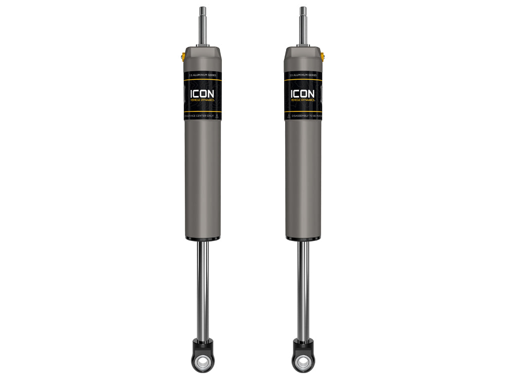 2023-2025 Ford F-250/F-350 Super Duty 4WD 4.5 Inch Lift Front V.S. 2.5 Aluminum Series Shock Absorbers Internal Reservoir Pair Icon Vehicle Dynamics