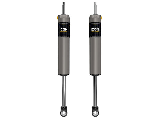 2005-2025 Ford F-250/F-350 Super Duty 4WD 7 Inch Lift Front V.S. 2.5 Aluminum Series Shock Absorbers Internal Reservoir Pair Icon Vehicle Dynamics