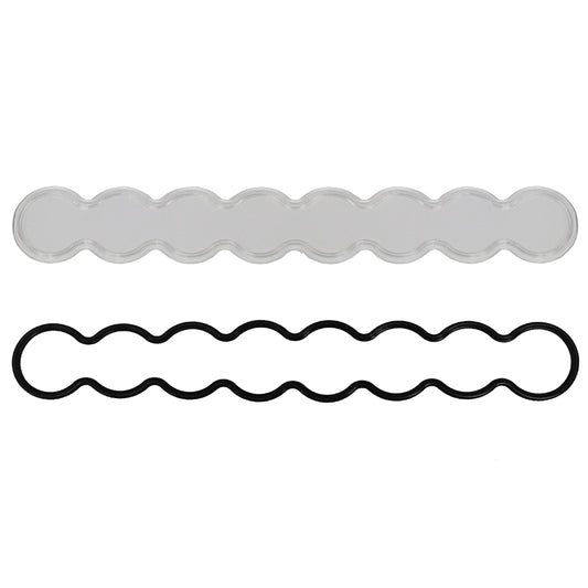 S8 Light Bar Lens Kit (10 Inch; Spot; Clear)