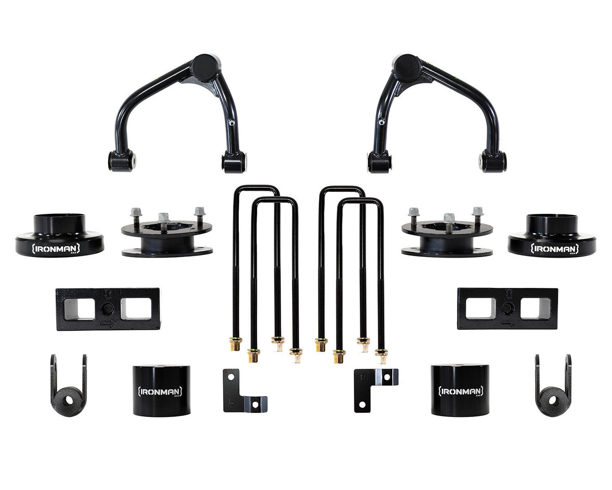 4" Lift & Level Kit - Front=4" Lift - Rear=3" Lift (76-087-001)