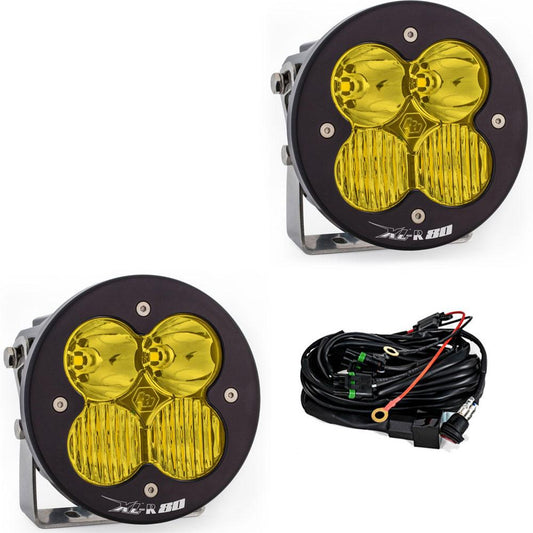XL-R 80 LED Light Pod Pair (Driving/Combo; Amber)
