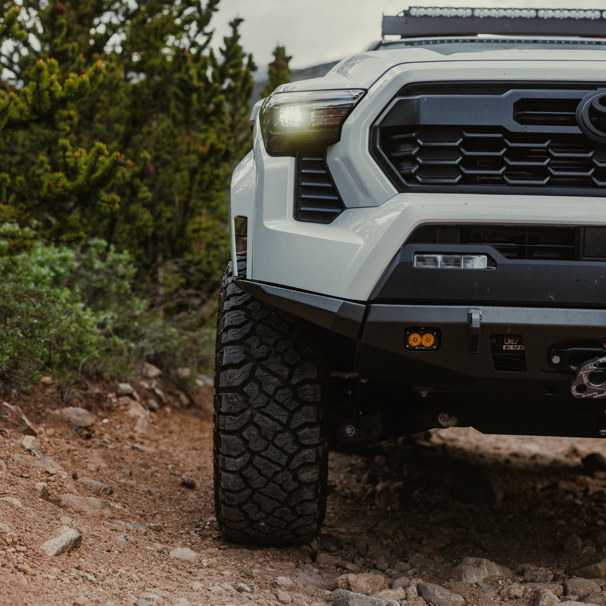 Tacoma Lo-Pro Bumper High Clearance Additions/ 4th Gen / 2024+ | Raw - Unfinished