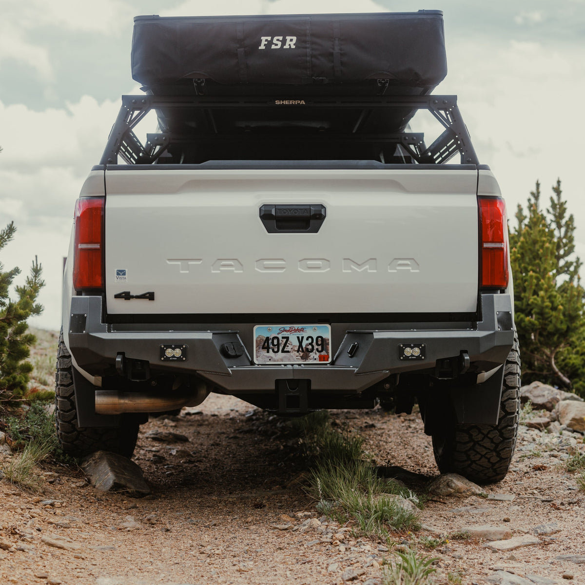 Tacoma Overland Rear Bumper / 4th Gen / 2024+ | Raw - Unfinished