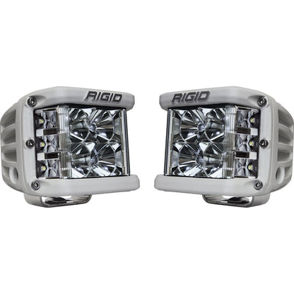 Flood Surface Mount White Housing Pair D-SS Pro RIGID Industries