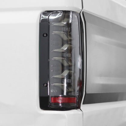 87-96 Ford F-Series/Bronco LUXX-Series LED Tail Lights Alpha-Black | AlphaRex
