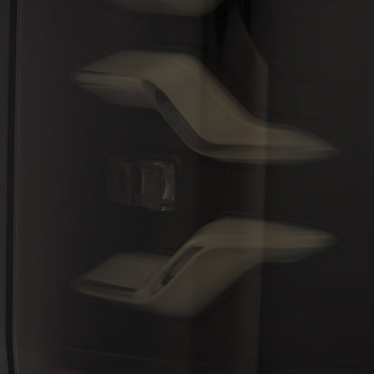 87-96 Ford F-Series/Bronco LUXX-Series LED Tail Lights Black | AlphaRex