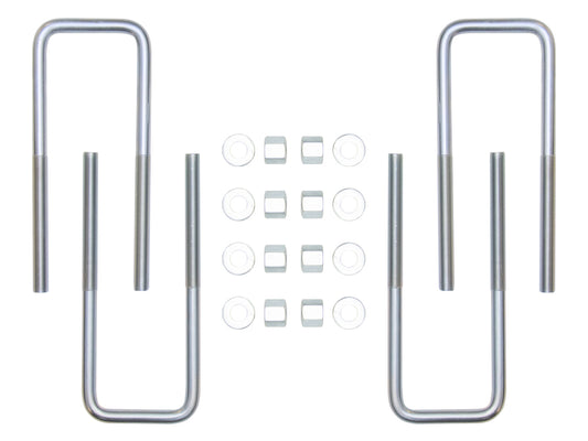 2016-2023 Nissan Titan XD Rear 9 Inch U-Bolt Kit Icon Vehicle Dynamics