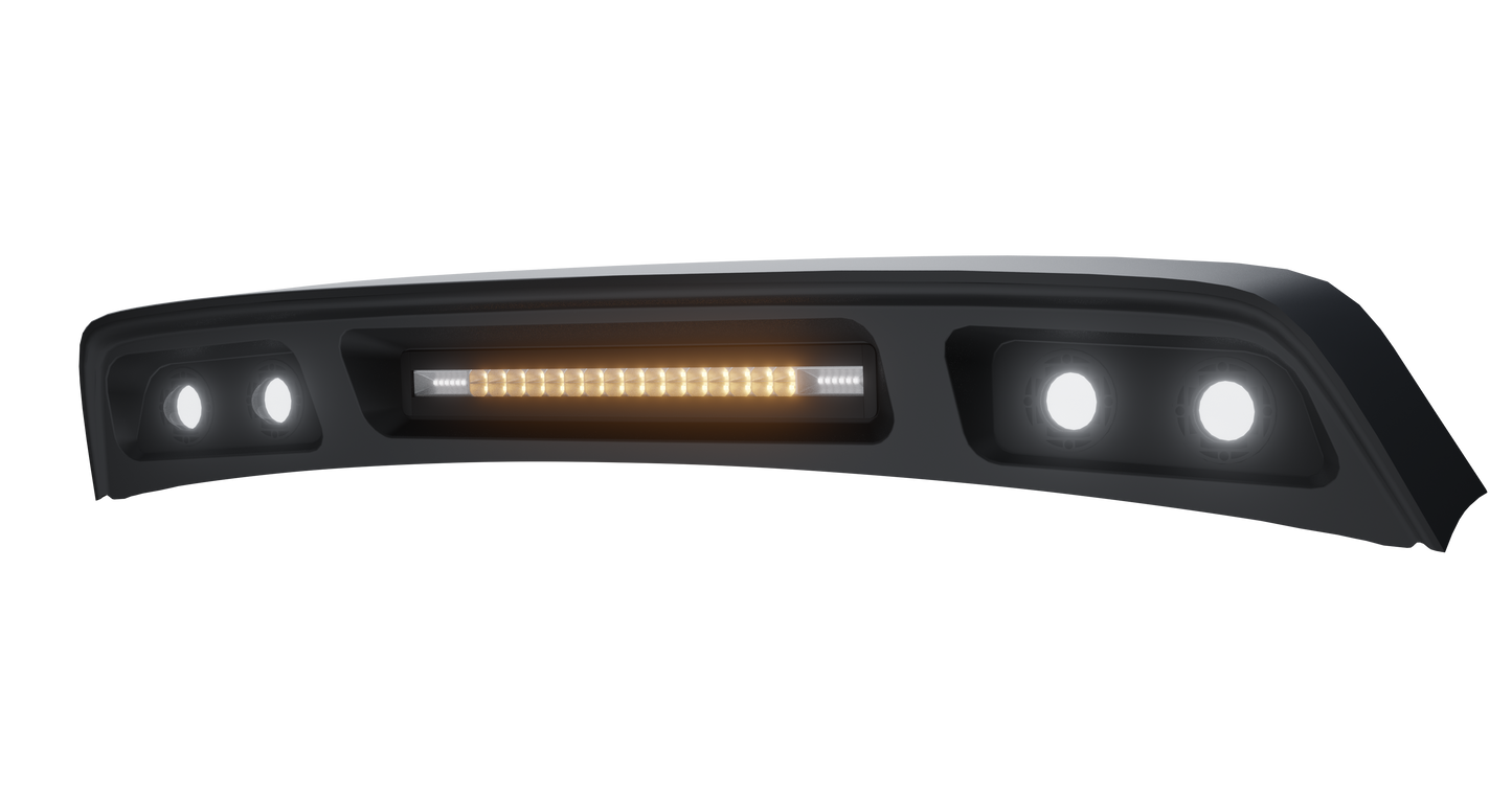SOLARA Light Bar & Wind Deflector