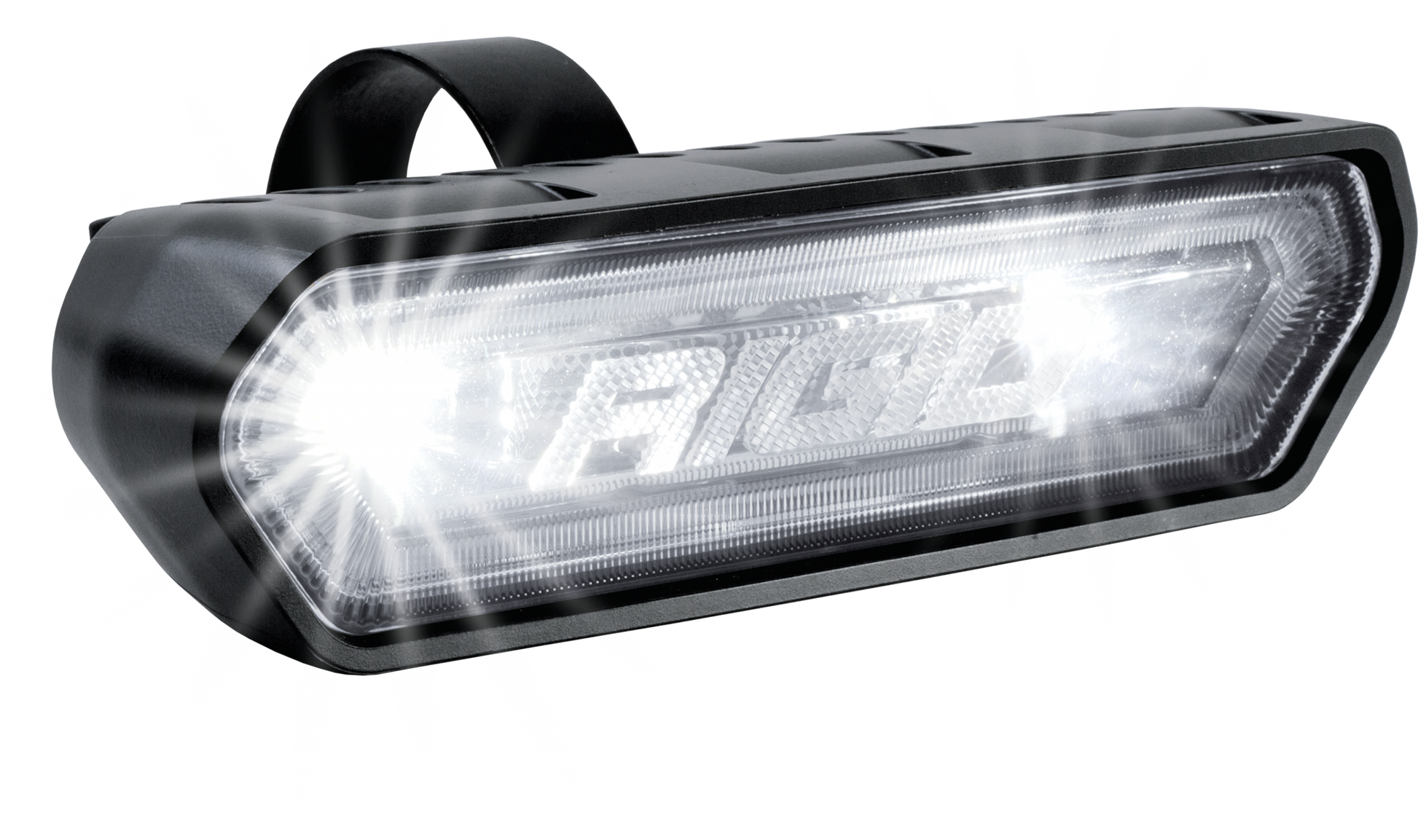 28 Inch LED Light Bar Rear Facing 27 Mode 5 Color Tube Mount Chase Series RIGID