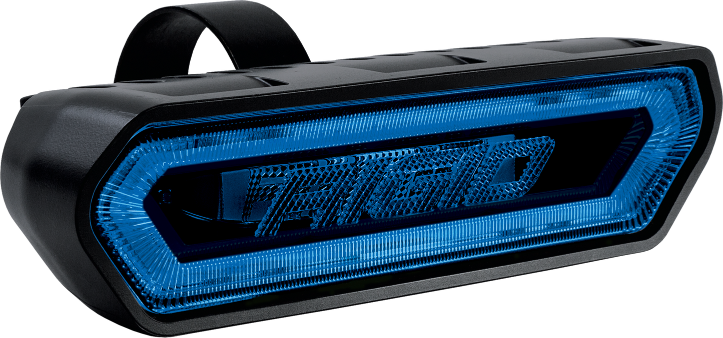 28 Inch LED Light Bar Rear Facing 27 Mode 5 Color Tube Mount Chase Series RIGID