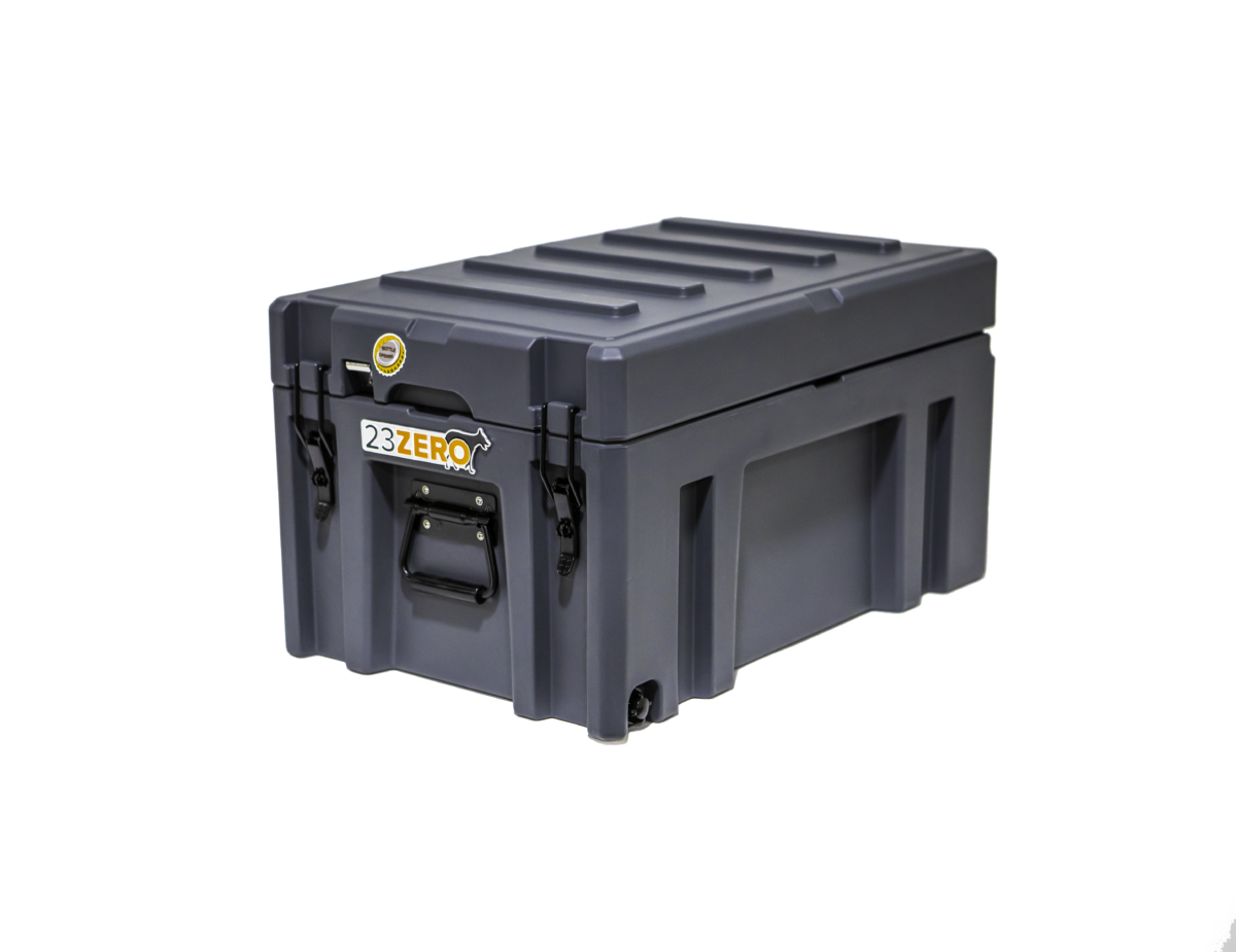 90L Overland Gear Box Gray